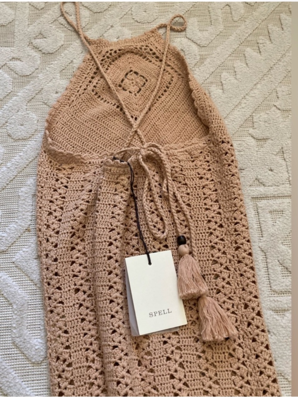 Spell & the Gypsy Mirage Midi Dress in Walnut Size XS NWT - Picture 13 of 16